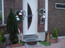 Versieringen in de Pierenbergstraat